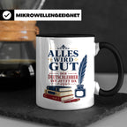 Deutschlehrer Tasse Alles wird gut der Deutschlehrer ist jet – Schwarz [farbe:schwarz]