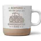 Tasse Kindergartenkind Traktor Geschenk Kindergartenstart Kaffeetasse  – Bild 1
