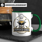 Fondue Tasse Fondue-Chef - Lustiges Geschenk für Gastgeber P – Grün [farbe:grün]