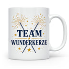 Silvester Tasse Team Wunderkerze - Geschenk für Familie Freu – Weiß [farbe:weiß]