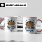 Brennholz Tasse Holzvorrat für den Winter erledigt - Geschen – Rosa [farbe:rosa]