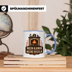 Kamin Tasse Mein Kamin meine Regeln - Lustiges Geschenk für  – Blau [farbe:blau]
