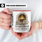 Kamin Tasse Kaminabend statt Fernsehen - Gemütliches Geschen – Rot [farbe:rot]