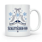 Schlittschuh Tasse Schlittschuh-Fan - Geschenk für Eisläufer – Weiß [farbe:weiß]