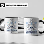 Schlittschuh Tasse Schlittschuh-Fan - Geschenk für Eisläufer – Schwarz [farbe:schwarz]