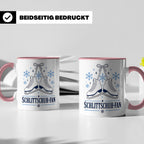 Schlittschuh Tasse Schlittschuh-Fan - Geschenk für Eisläufer – Rosa [farbe:rosa]