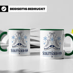 Schlittschuh Tasse Schlittschuh-Fan - Geschenk für Eisläufer – Grün [farbe:grün]
