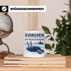 Eisbaden Tasse Eisbaden ist meine Therapie - Geschenk für Ei – Weiß [farbe:weiß]