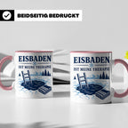 Eisbaden Tasse Eisbaden ist meine Therapie - Geschenk für Ei – Rosa [farbe:rosa]