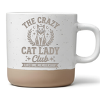 Crazy Cat Lady Tasse Lustiges Geschenk Katzen Mama Kaffeetasse Spruch  – Bild 1