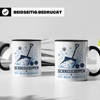 Schneeschippen Tasse ist mein Workout - Lustiges Geschenk fü – Schwarz [farbe:schwarz]
