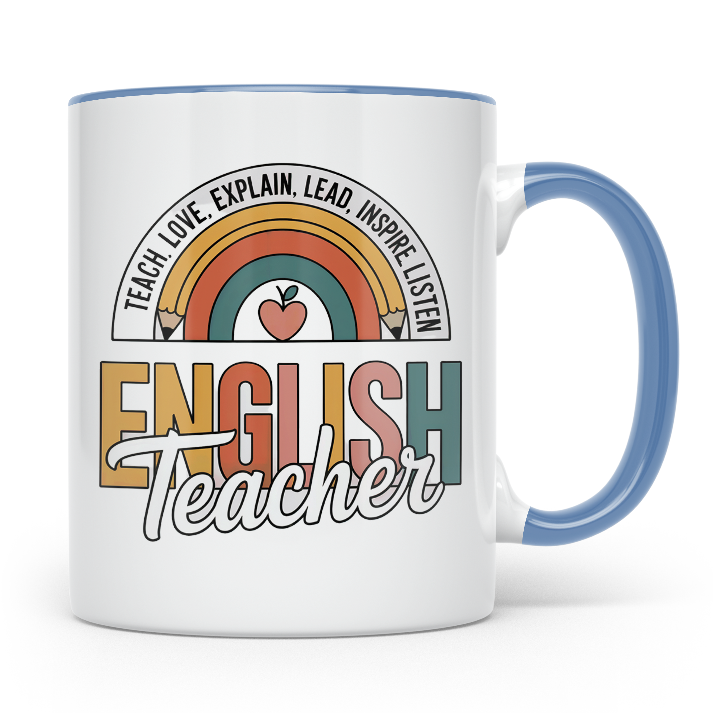 Englischlehrer Tasse Für beste Englisch Lehrerin & Englischl – Blau [farbe:blau]