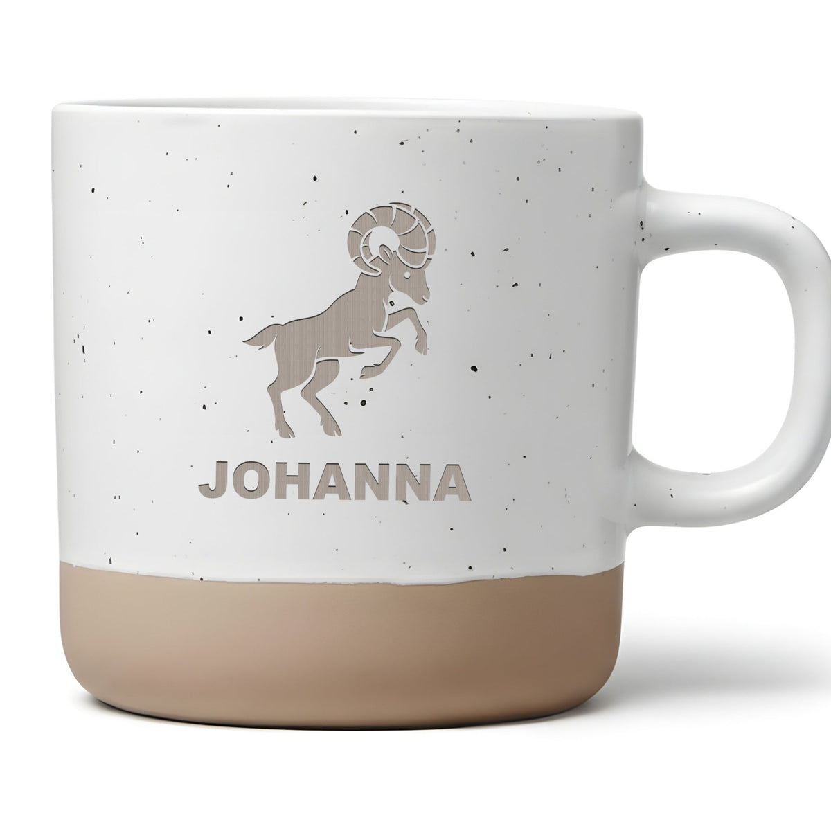 Personalisierte Tasse Sternzeichen Widder Wunschname Kaffeetasse mit S – Bild 1