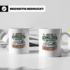 Landwirtschaft Tasse - Bauer Kaffeetasse - Nur die Schnellst – Weiß [farbe:weiß]