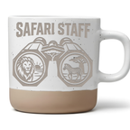 Safari Staff Tasse Geschenk Afrika Urlaub Kaffeetasse Löwe Zebra Ferng – Bild 1