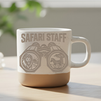 Safari Staff Tasse Geschenk Afrika Urlaub Kaffeetasse Löwe Zebra Ferng – Bild 6
