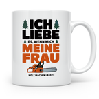 Holzfäller Tasse Forstwirt Geschenkidee Männer mit Humor Ket – Weiß [farbe:weiß]