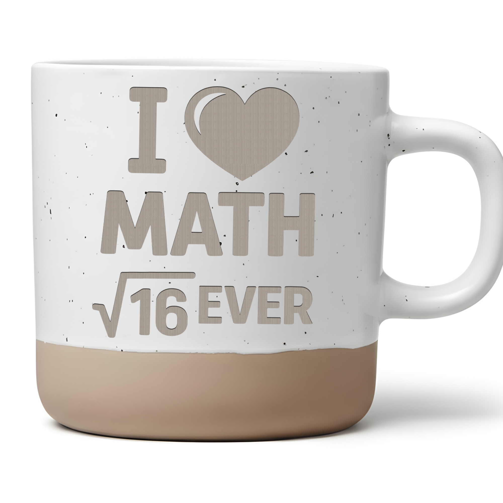 Mathe Tasse mit Spruch I Love Math Forever Lustige Kaffeetasse für Mat – Bild 1