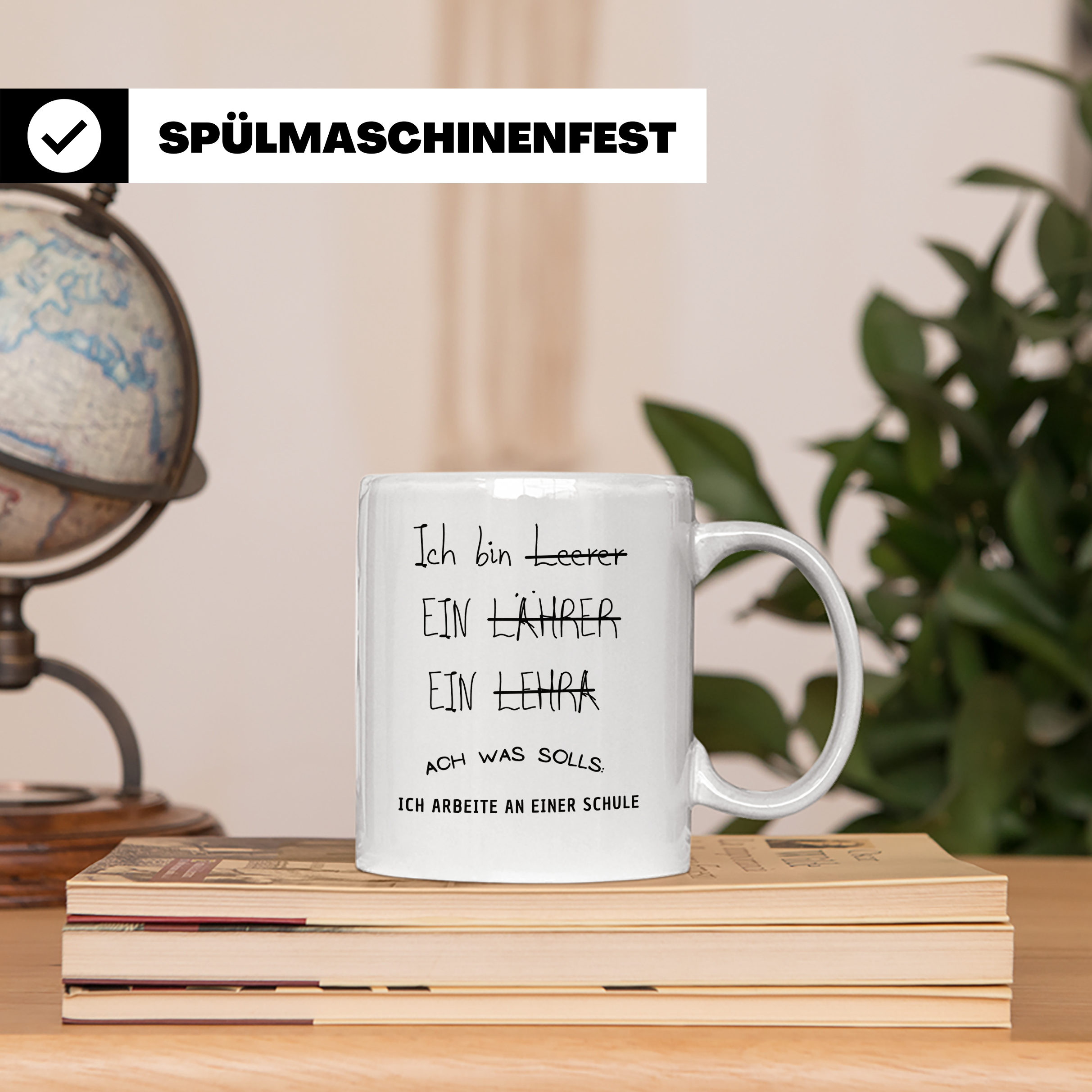 Lehrer Tasse Ich bin Lehrer Schule Geschenk für Lehrer Lehre – Weiß [farbe:weiß]