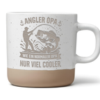 Angler Opa Tasse Geschenk für Opa Lustige Kaffeetasse Angeln Becher wi – Bild 1