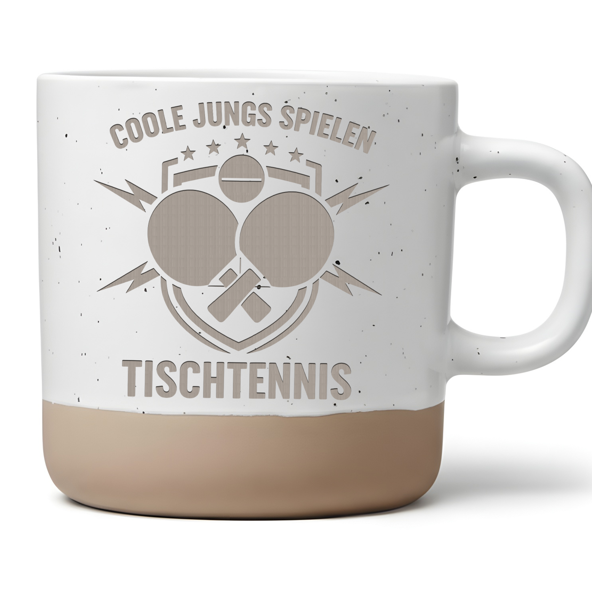 Tischtennis Tasse Geschenk für Jungs Coole Jungs spielen Tischtennis K – Bild 1