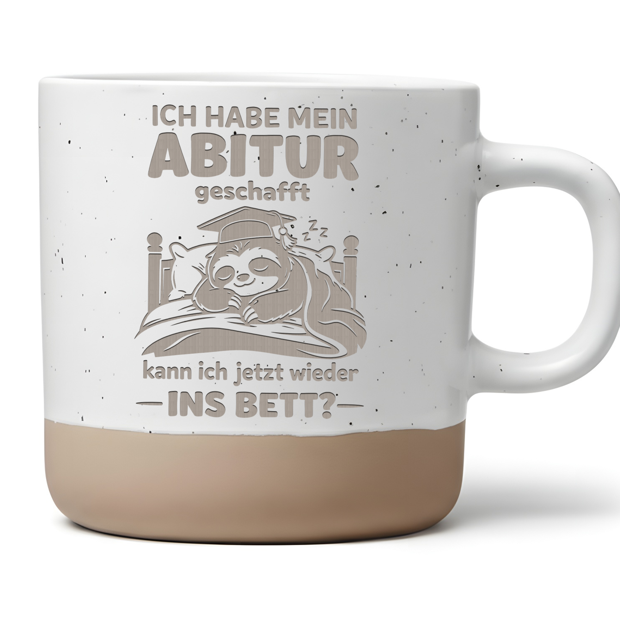 Abitur Tasse 2027 Geschenk zum Abi Lustige Kaffeetasse Abschluss Schul – Bild 1