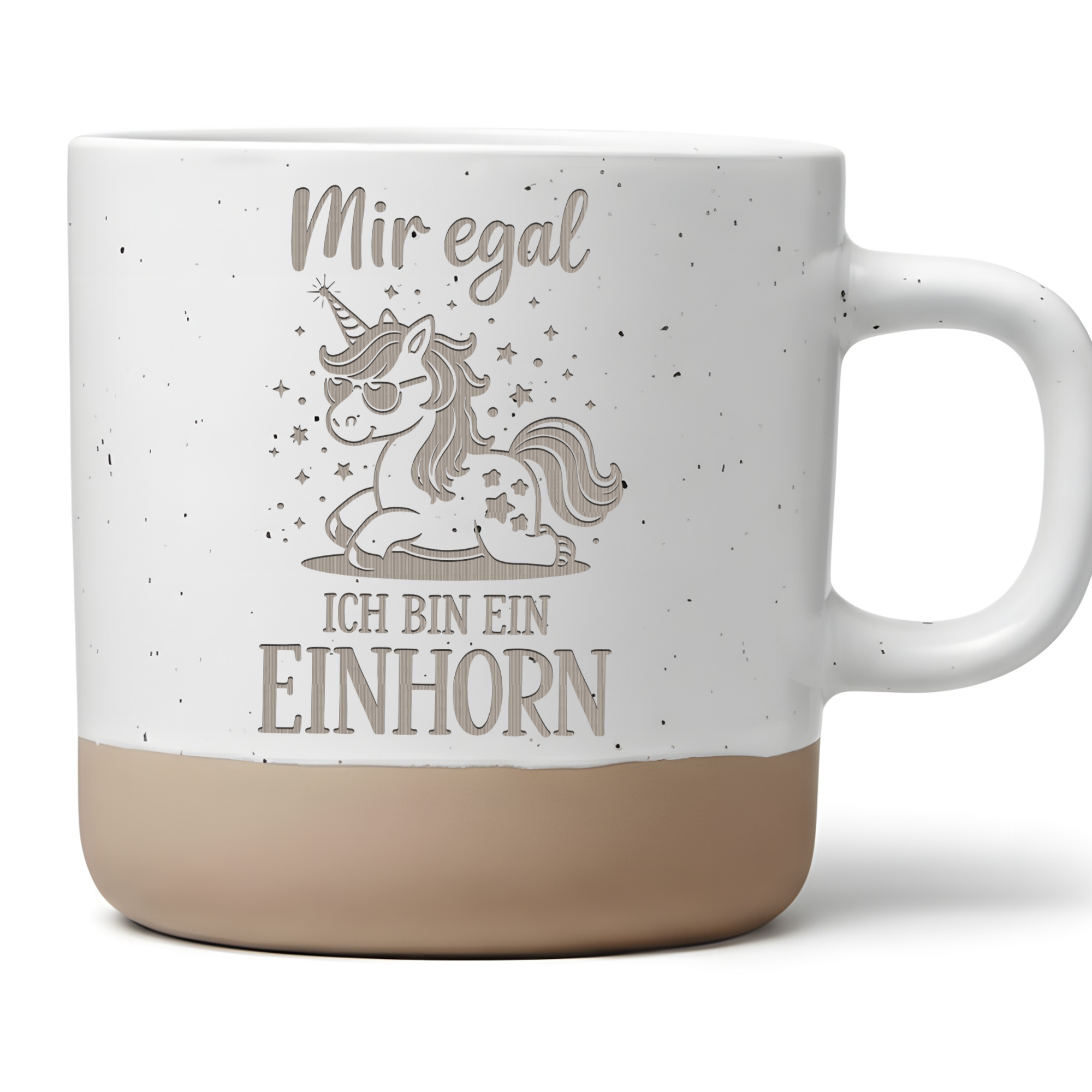 Einhorn Tasse Mir egal ich bin ein Einhorn Kaffeetasse Lustig Süßer Be – Bild 1