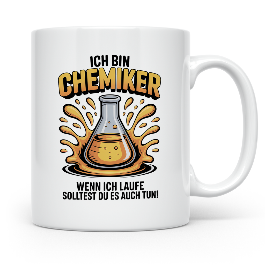 Chemiker Tasse - Labortechnik Sprüche, Chemie Studenten, Lab – Weiß [farbe:weiß]