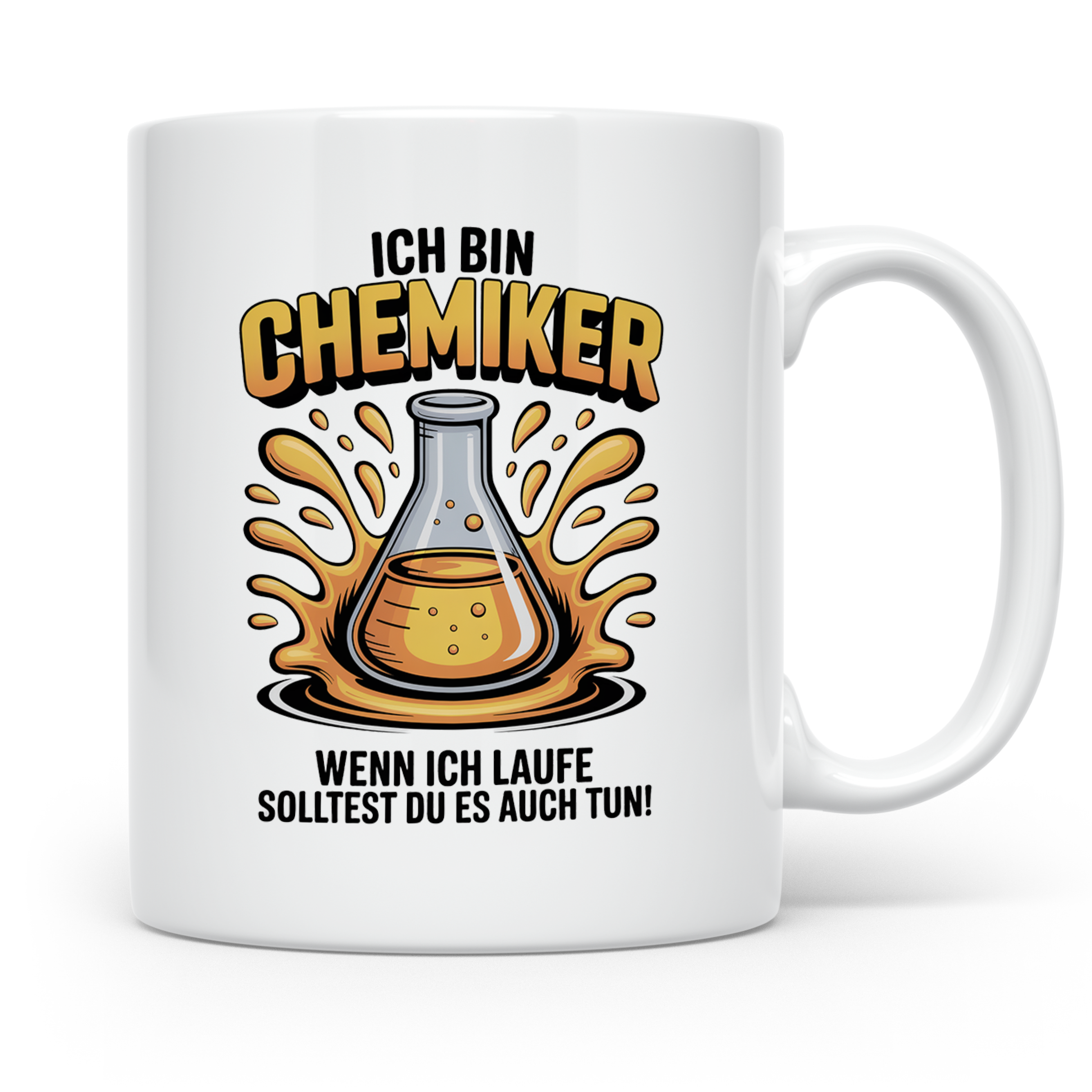 Chemiker Tasse - Labortechnik Sprüche, Chemie Studenten, Lab – Weiß [farbe:weiß]