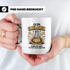 Chemiker Tasse - Labortechnik Sprüche, Chemie Studenten, Lab – Weiß [farbe:weiß]