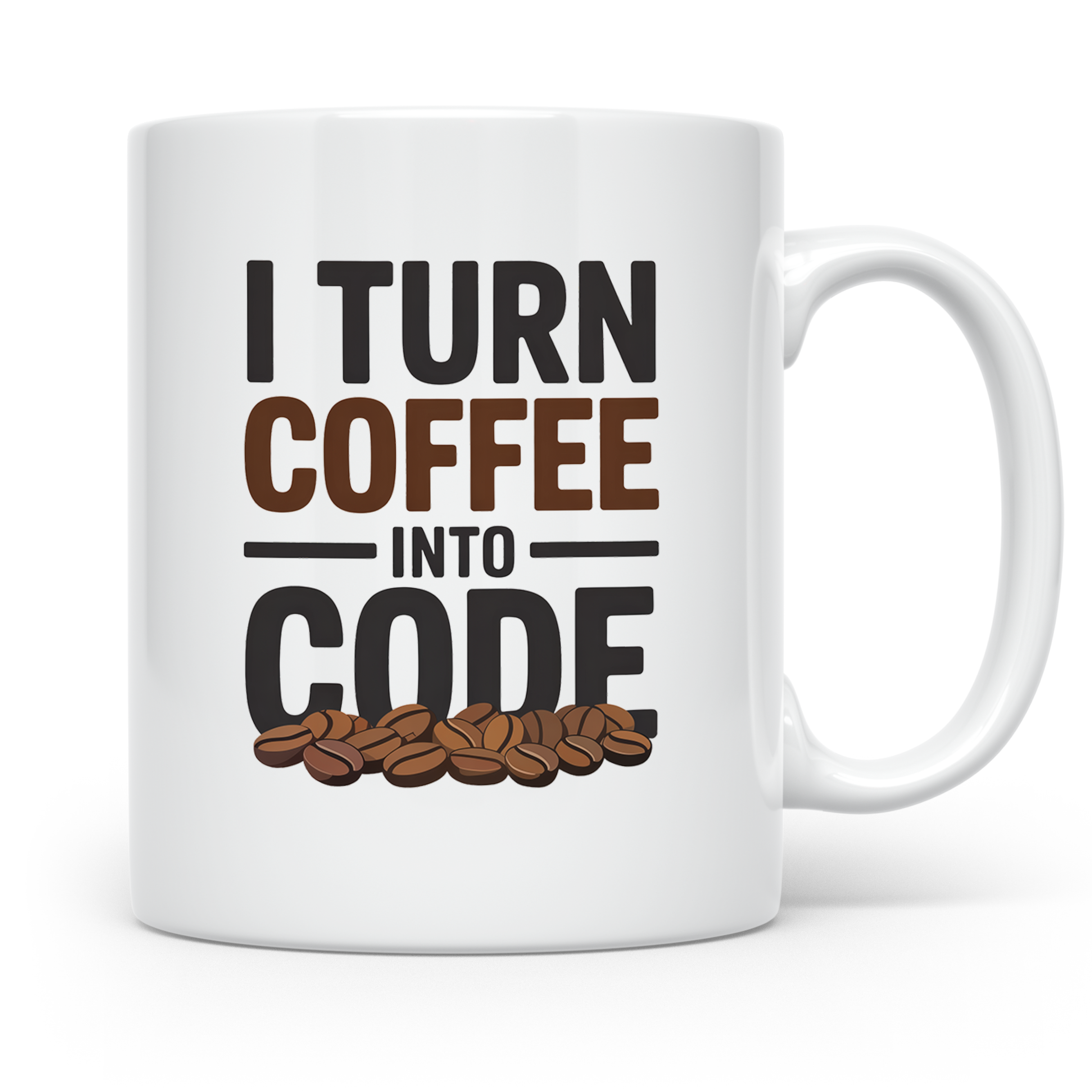 Coffee Coder Tasse - IT-ler Informatiker Geschenkidee - Prog – Weiß [farbe:weiß]