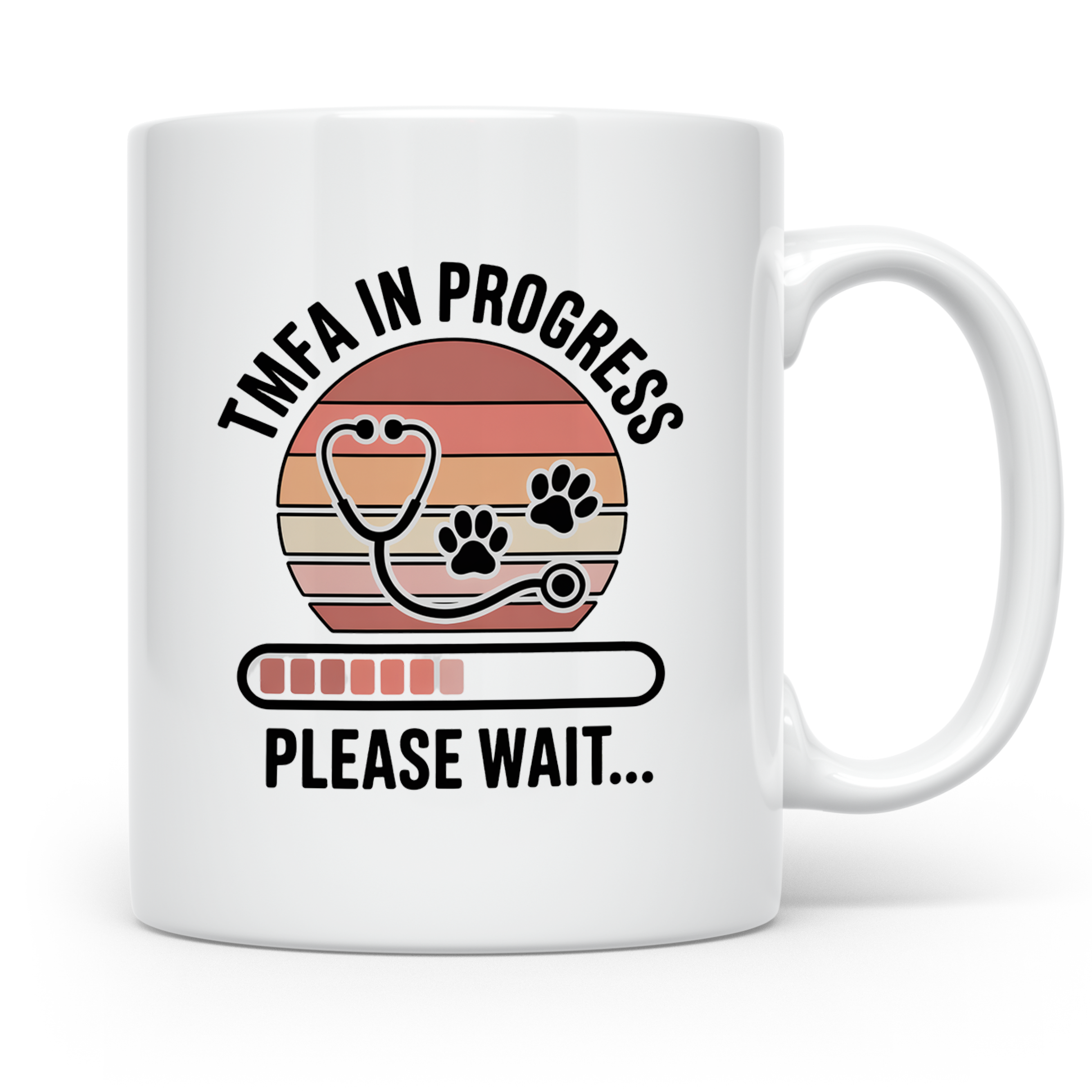 TMFA In Progress Tasse - Tiermedizinische Fachangestellte Ge – Weiß [farbe:weiß]
