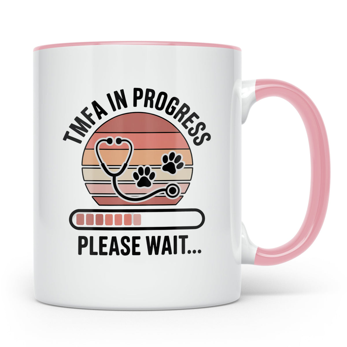 TMFA In Progress Tasse - Tiermedizinische Fachangestellte Ge – Rosa [farbe:rosa]
