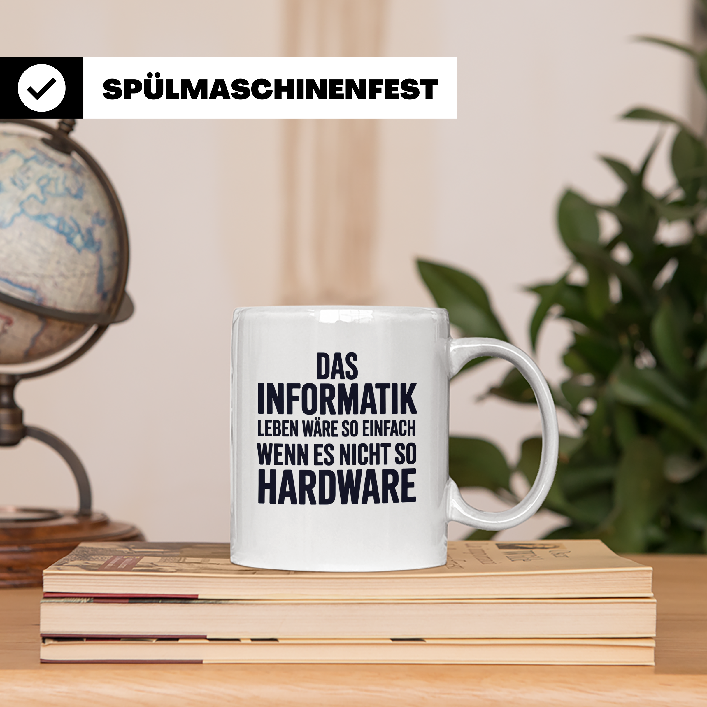 Informatik Tasse - Das Leben wäre so einfach - Hardware Witz – Weiß [farbe:weiß]
