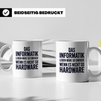 Informatik Tasse - Das Leben wäre so einfach - Hardware Witz – Weiß [farbe:weiß]