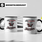 Akkordeon Tasse - Alter Mann Musikant - Quetschkommode Gesch – Schwarz [farbe:schwarz]