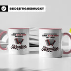 Akkordeon Tasse - Alter Mann Musikant - Quetschkommode Gesch – Rosa [farbe:rosa]