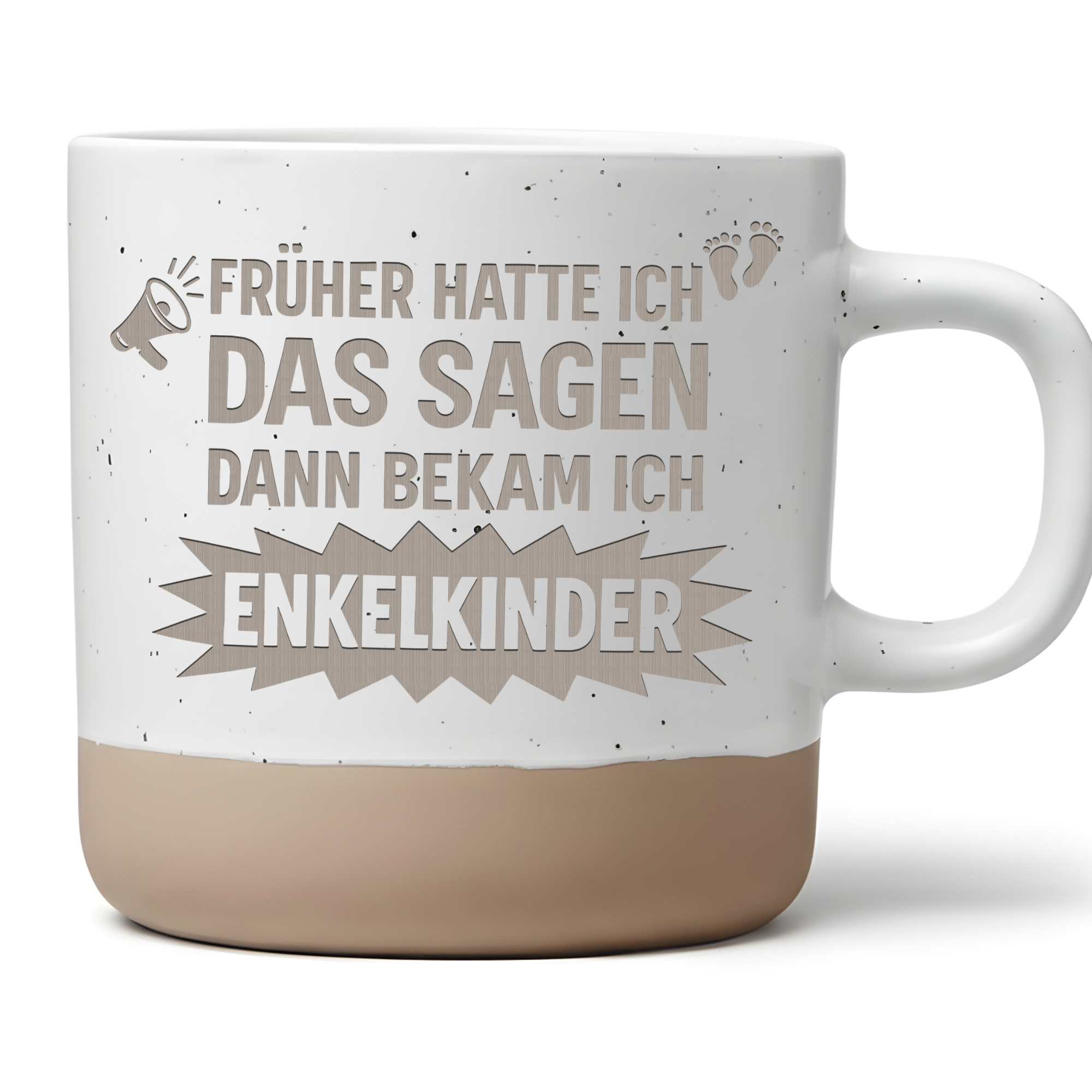 Oma Opa Tasse Lustig Geschenk für Großeltern Kaffeetasse Enkelkinder B – Bild 1