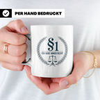 Anwalt Tasse - Ich habe immer Recht Paragraph Jura Geschenki – Weiß [farbe:weiß]