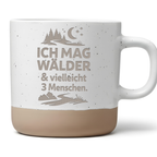 Ich mag Wälder Tasse Lustig Wandern Geschenk Kaffeetasse Natur Becher  – Bild 1