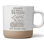 Tasse Stricken Lustig Geschenk für Oma Kaffeetasse Spruch Handarbeit B – Bild 1