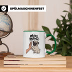 Mops Mama Tasse - Pug Dog Mom Geschenkidee für Hunde Liebhab – Grün [farbe:grün]