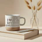 I Love My Girlfriend Tasse Geschenk für Freund Kaffeetasse Liebeserklä – Bild 5