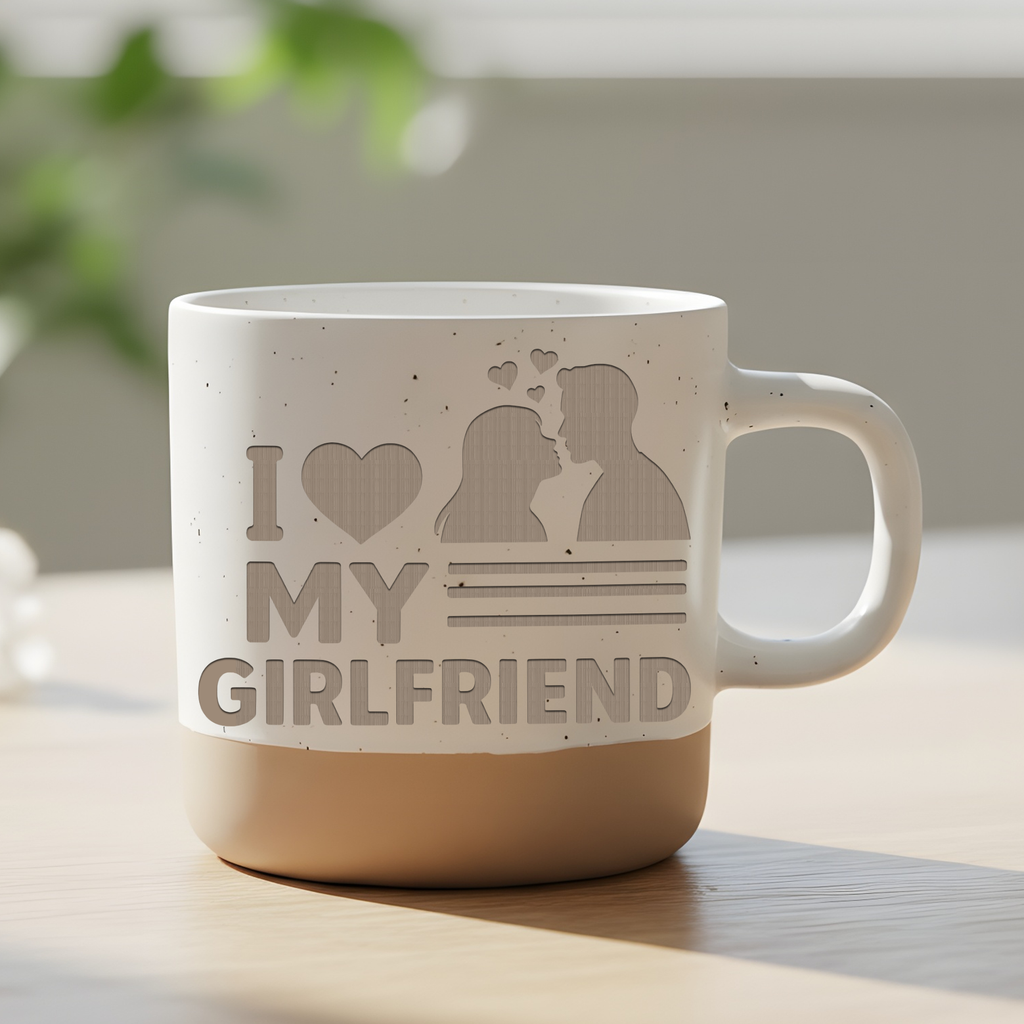 I Love My Girlfriend Tasse Geschenk für Freund Kaffeetasse Liebeserklä – Bild 6