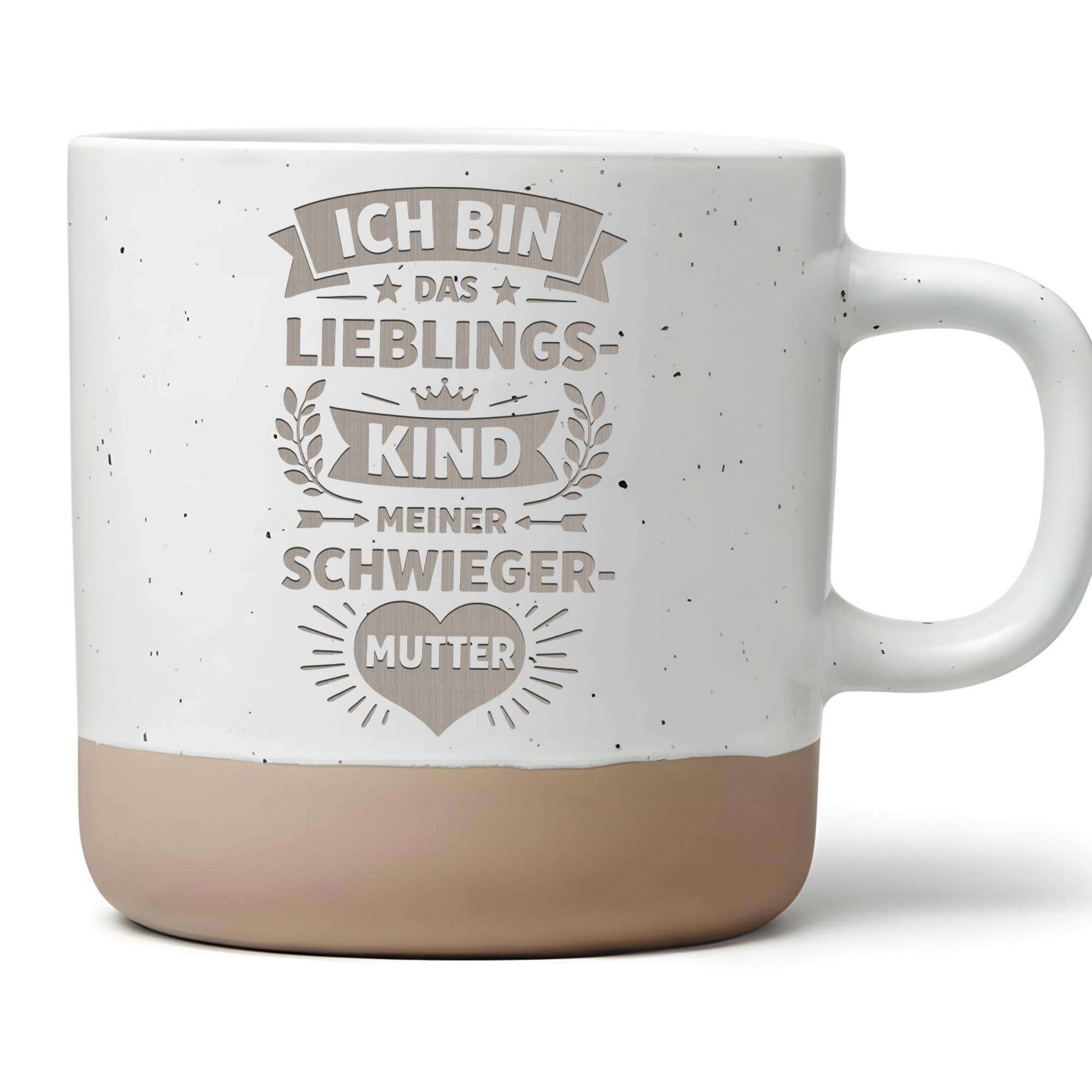Tasse Lieblingskind Schwiegermutter, Lustiges Geschenk für Schwiegerto – Bild 1