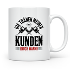 Tattoo-Meister Tasse - Kunden-Verwöhner, Coole Tätowierer Ge – Weiß [farbe:weiß]