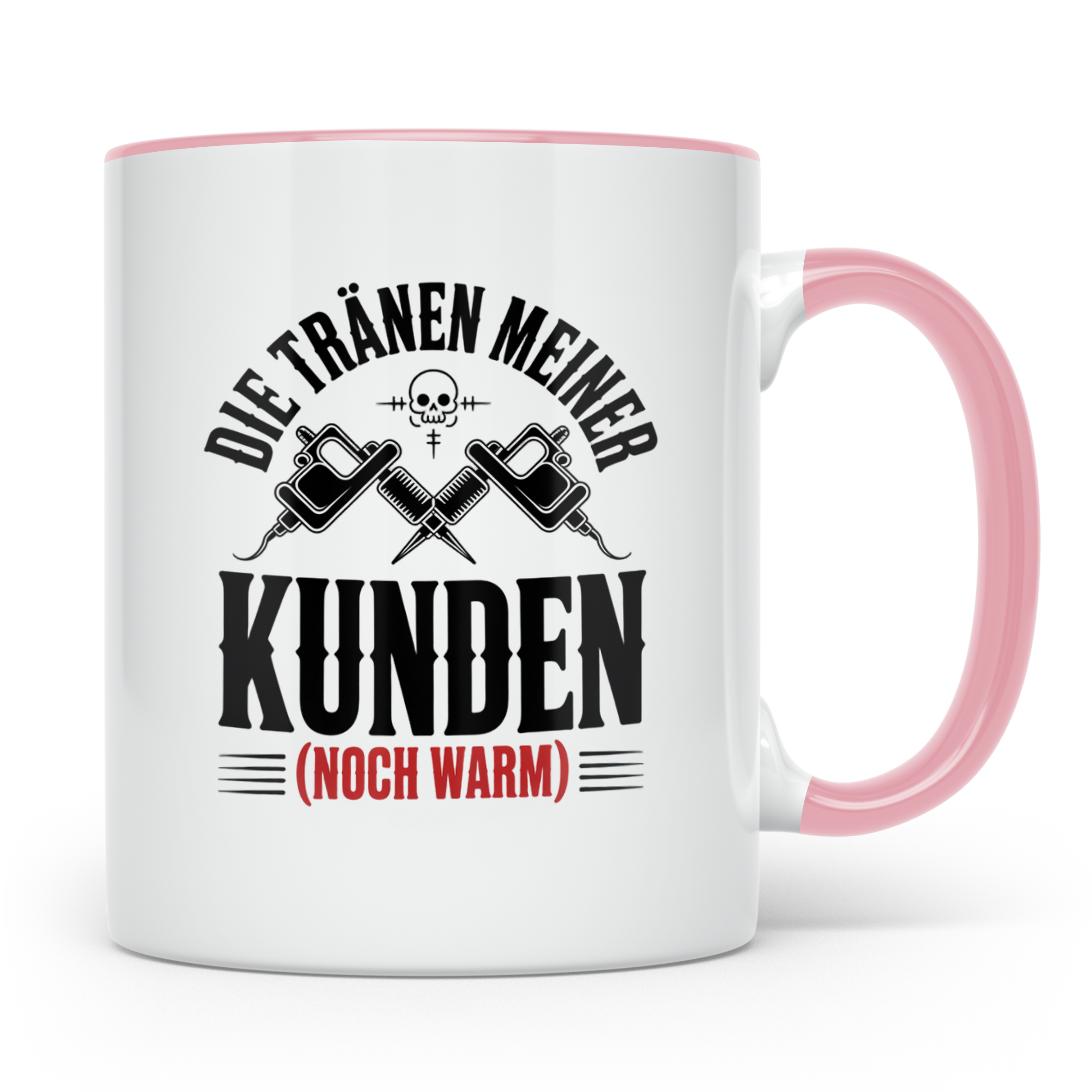Tattoo-Meister Tasse - Kunden-Verwöhner, Coole Tätowierer Ge – Rosa [farbe:rosa]