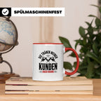 Tattoo-Meister Tasse - Kunden-Verwöhner, Coole Tätowierer Ge – Rot [farbe:rot]