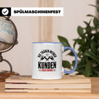 Tattoo-Meister Tasse - Kunden-Verwöhner, Coole Tätowierer Ge – Blau [farbe:blau]