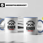 Tattoo-Meister Tasse - Kunden-Verwöhner, Coole Tätowierer Ge – Blau [farbe:blau]